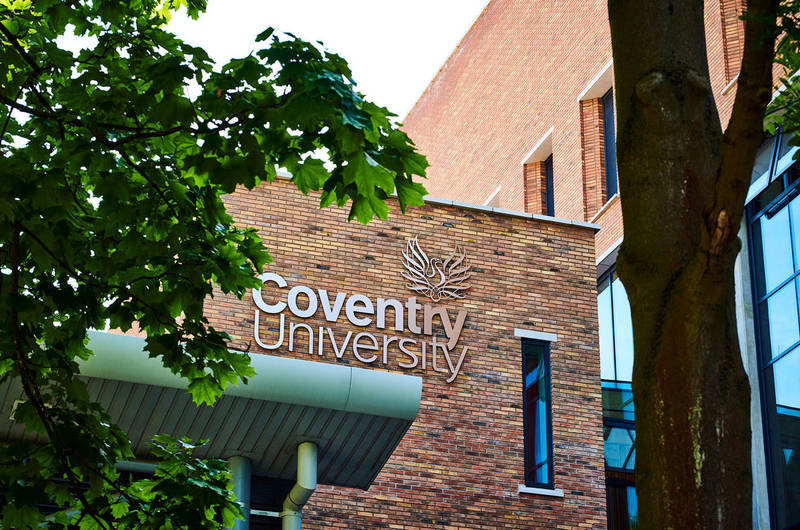 Medium campus building of coventry university england